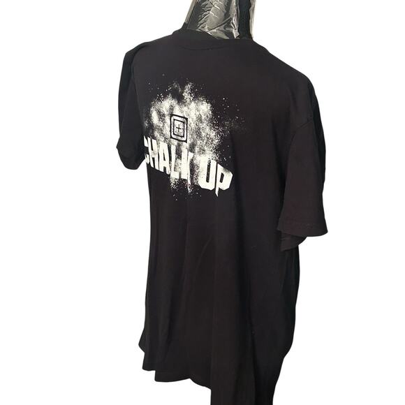 Chalk Up 5.11 Tactical‎ T Shirt Women’s Size Large Black Short Sleeve - Picture 3 of 7